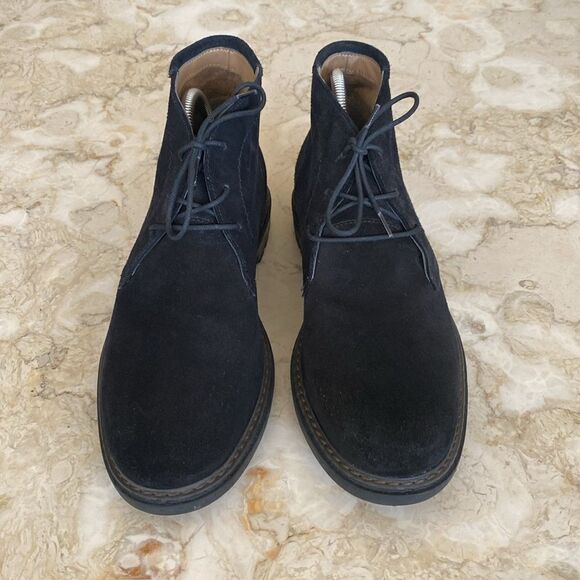 Florsheim Black Suede Chukka Desert Boots - Picture 3 of 13